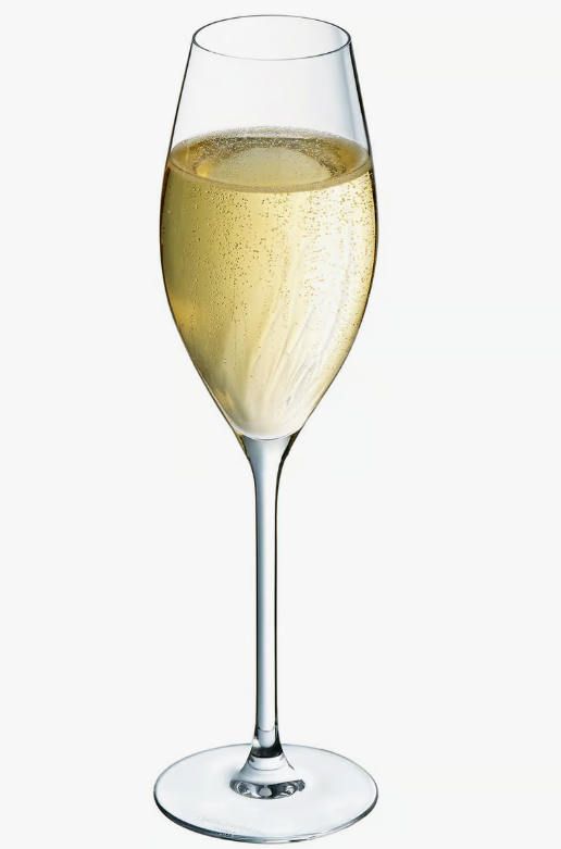 Taurės šampanui SWIRLY, 240 ml, 4 vnt