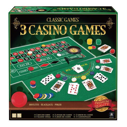 Casino žaidimų rinkinys, 3 rūšys