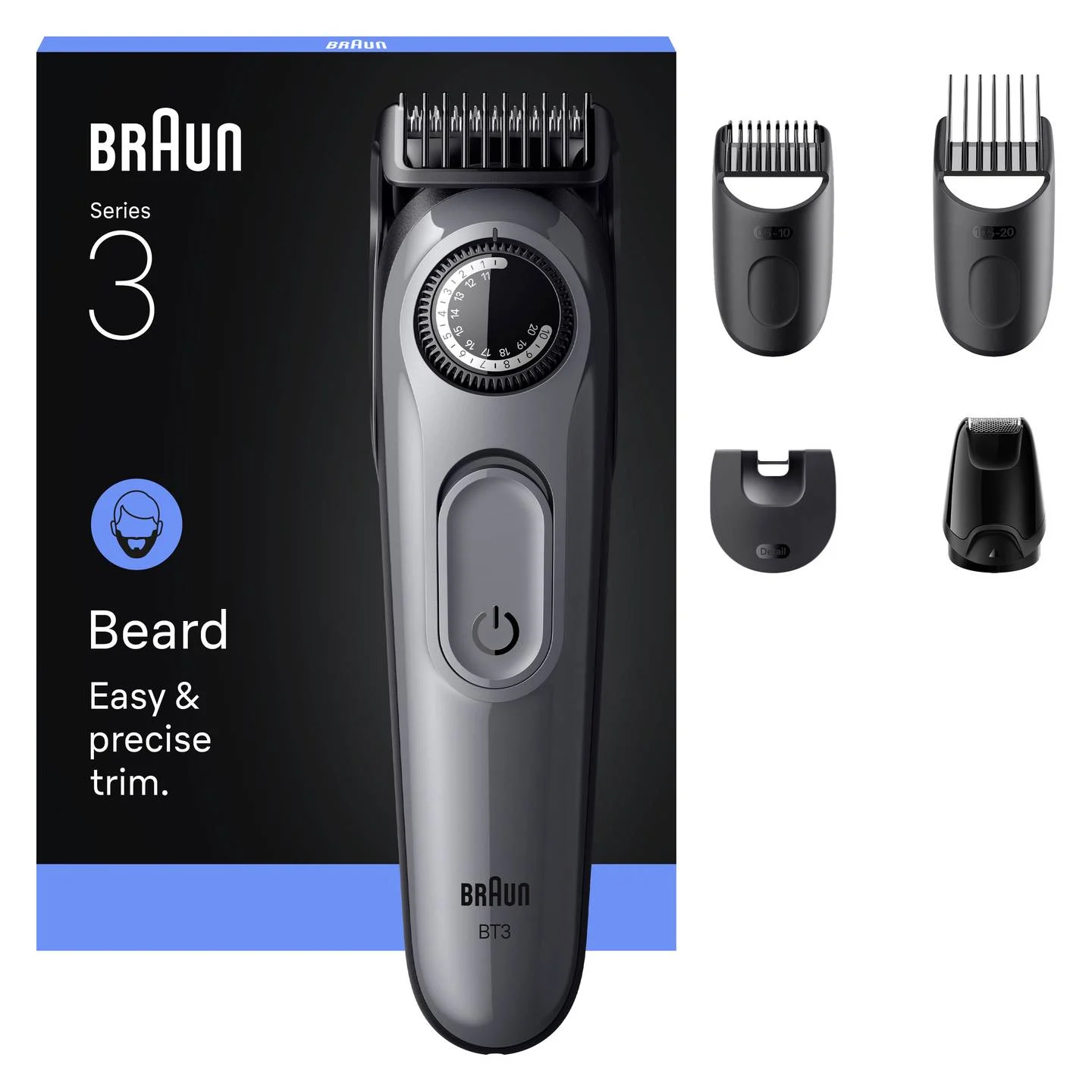 Barzdaskutė BRAUN BT3560-0