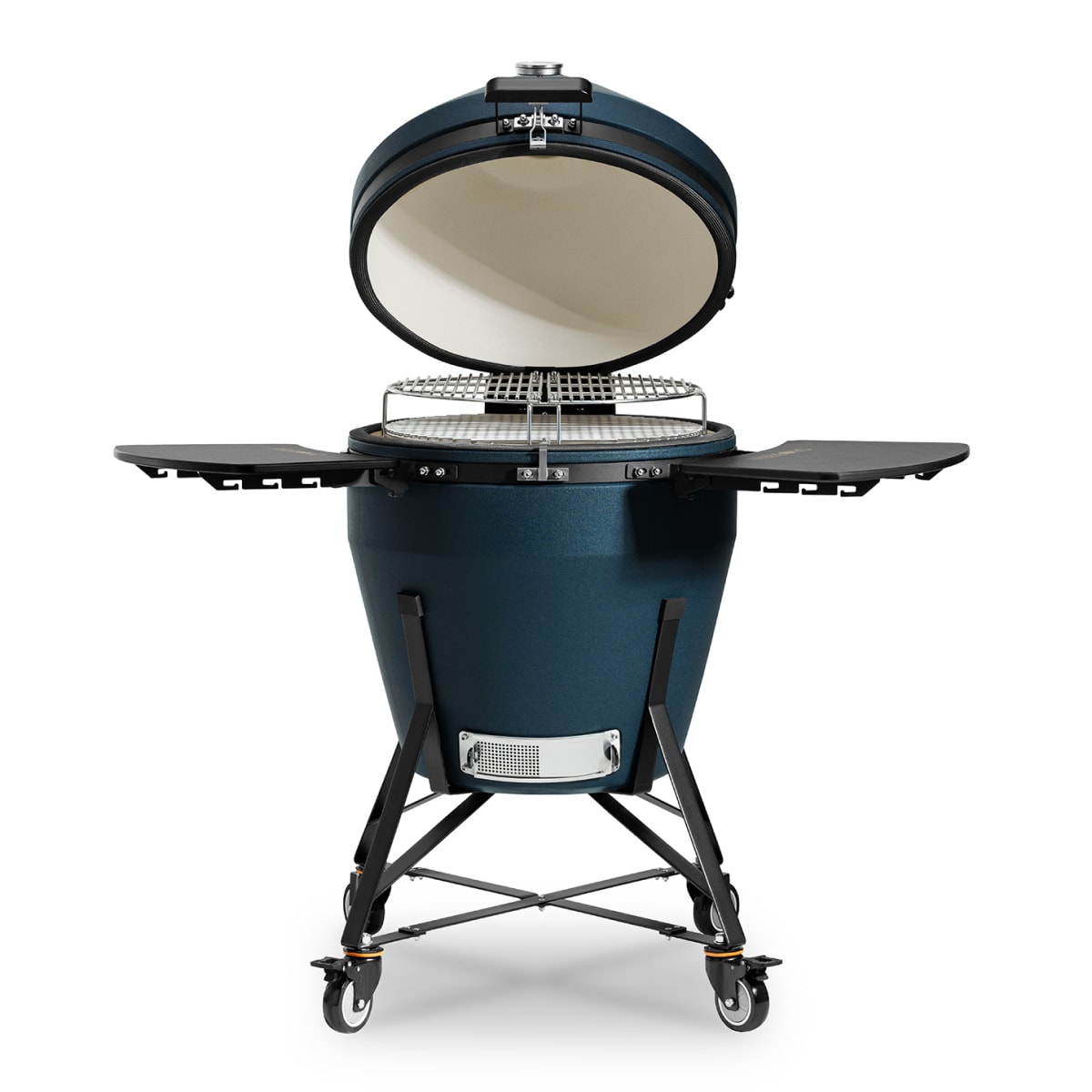 Keraminė kepsninė KAMADO BONO GRANDE EVO, 25", 63.5 cm, mėlynos sp. - 4