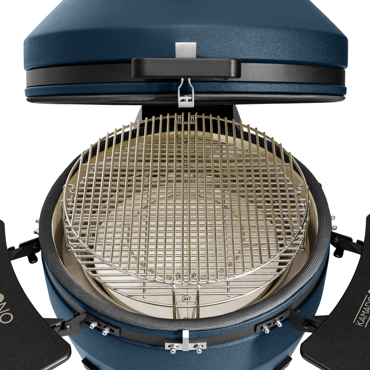 Keraminė kepsninė KAMADO BONO GRANDE EVO, 25", 63.5 cm, mėlynos sp. - 5