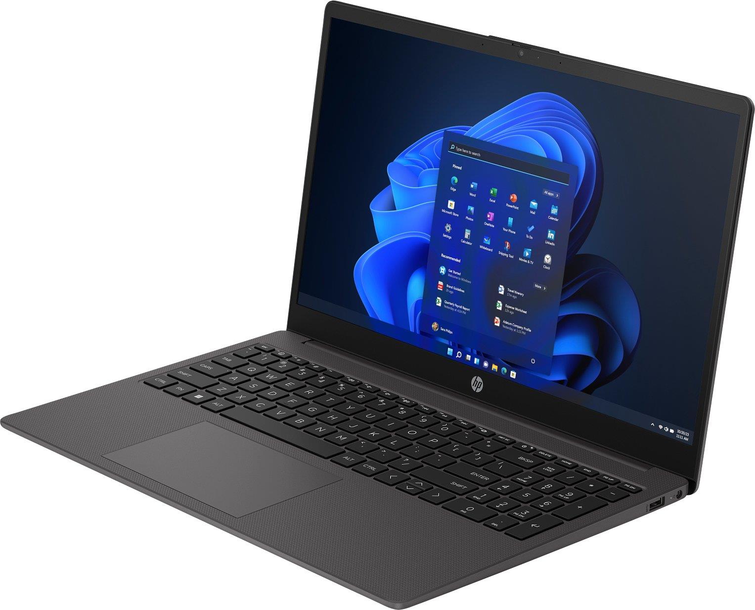 Nešiojamas kompiuteris HP 250 G10 15.6"  i5-1334U, 16GB, 512GB, juoda-1