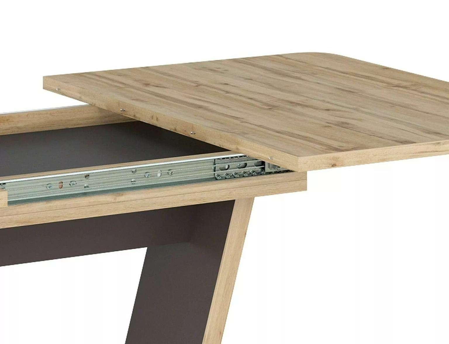 Valgomojo stalas NIGEL, 120(160) x 80 cm-1