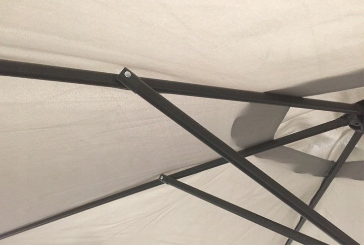 Sodo skėtis Aransas, 300 x 250 cm - 5