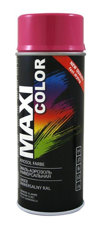 Purškiami dažai MAXI-COLOR RAL4010, tamsiai rožinės sp., 400 ml-0