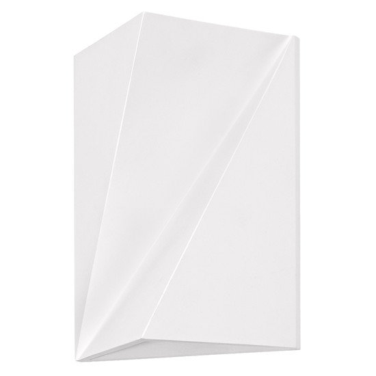 Sieninis šviestuvas OSRAM DECOR ORIGAMI 2xG9 max 3W baltas gipsinis dažomas 15x11x20cm-0