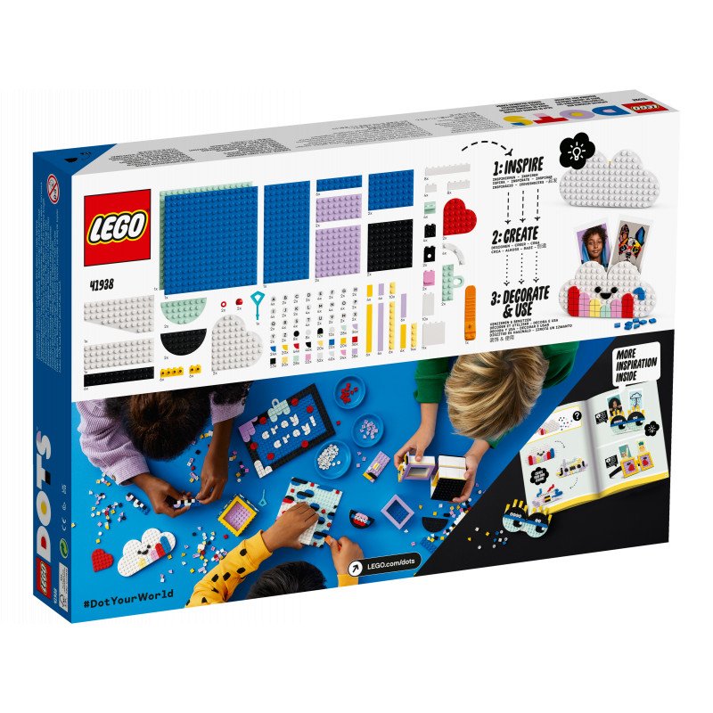 Konstruktorius LEGO® Dots Kūrybiško dizaino dėžutė 41938 - 8