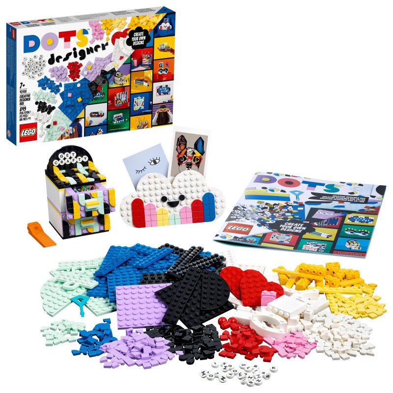 Konstruktorius LEGO® Dots Kūrybiško dizaino dėžutė 41938 - 3