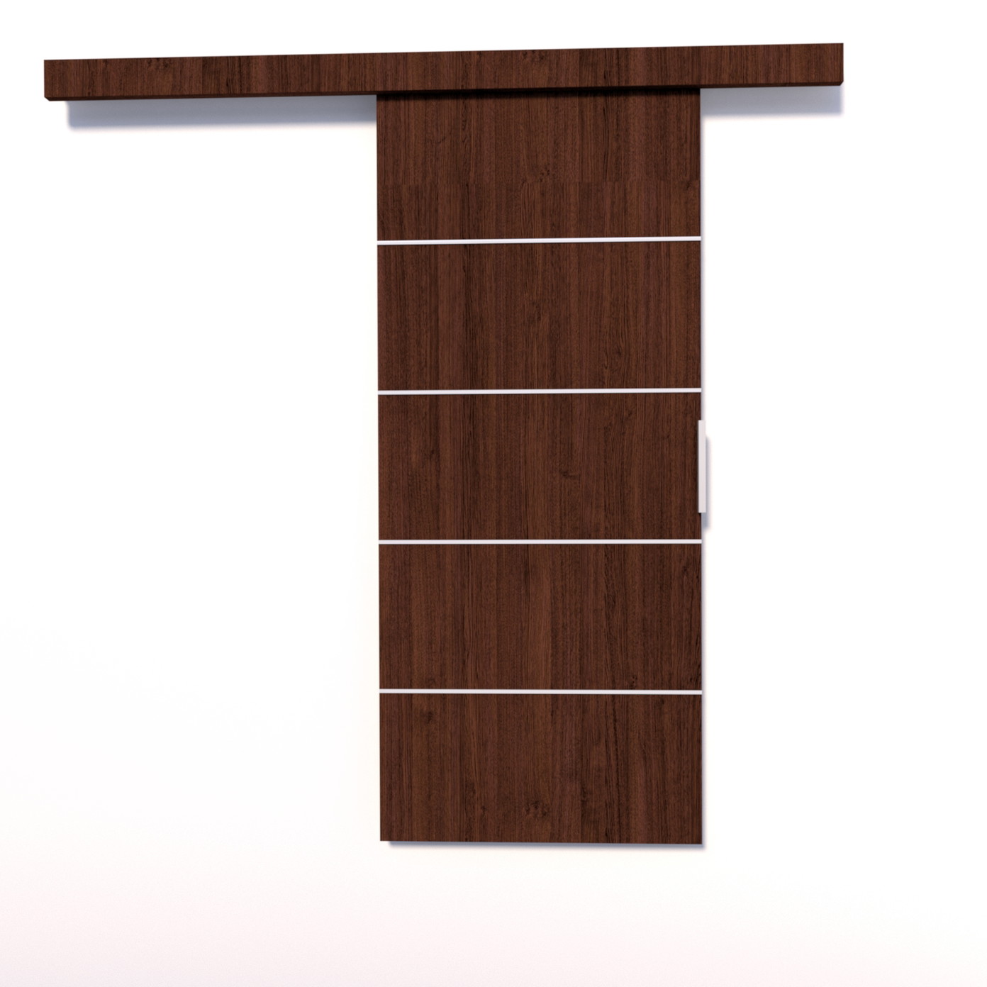 Stumdomos durys BIELLA 106 x 205 cm, ruda-1