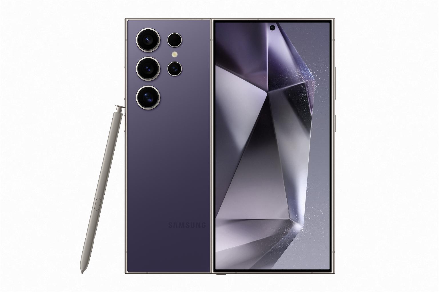 Mobilusis telefonas Samsung Galaxy S24 Ultra 5G, violetinė, 256GB