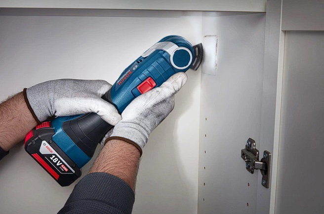 Akumuliatorinis daugiafunkcis įrankis BOSCH GOP 18V-34 Solo, 18 V, be akumuliatoriaus - 3