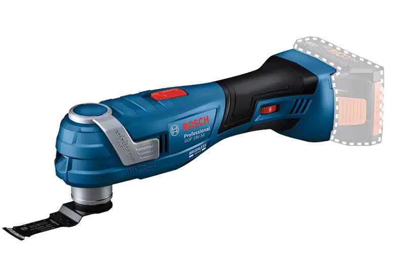 Akumuliatorinis daugiafunkcis įrankis BOSCH GOP 18V-34 Solo, 18 V, be akumuliatoriaus - 1