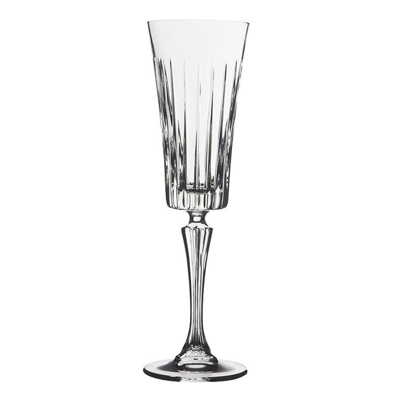 Krištolinės šampano taurės RCR Timeless, 210 ml, 6 vnt-1