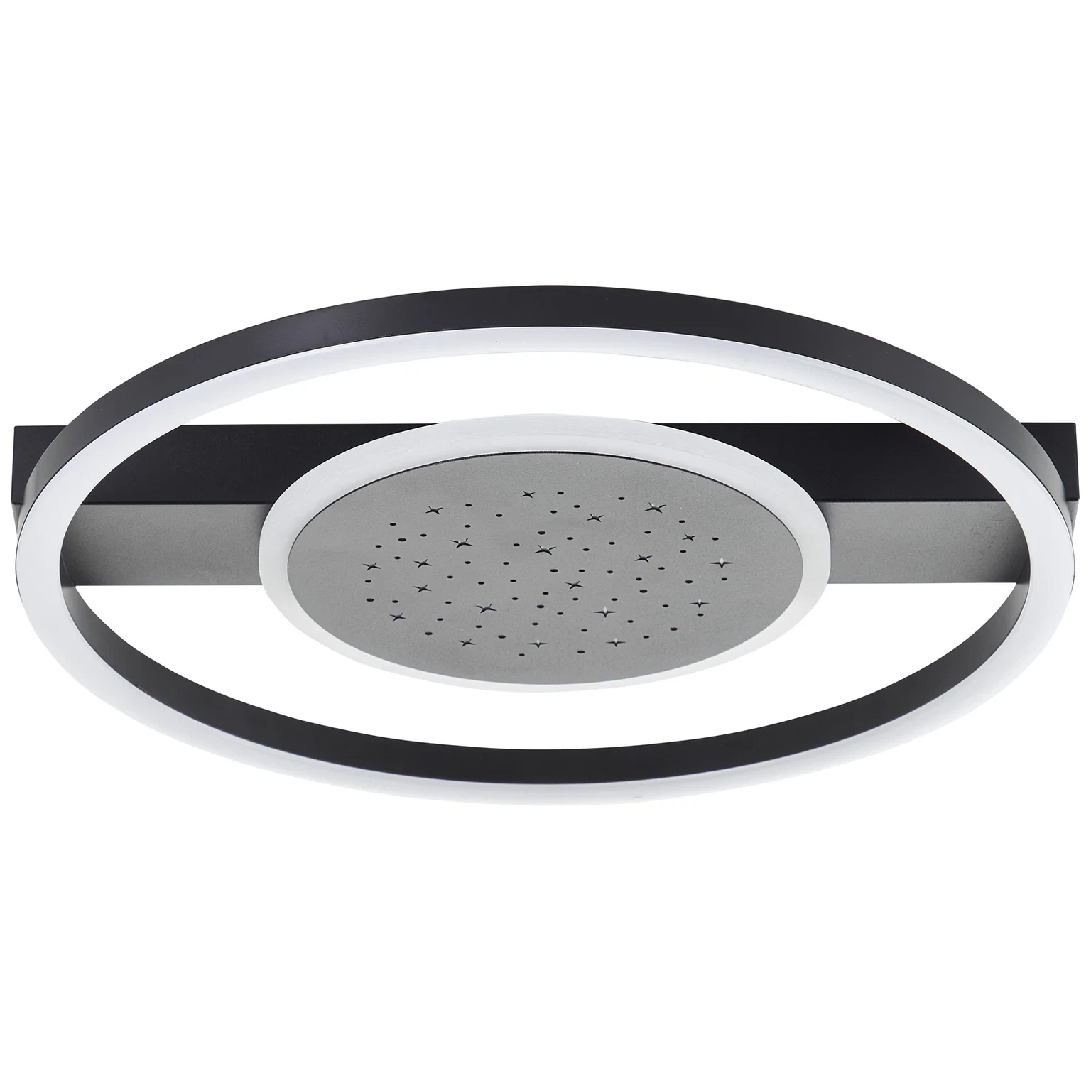 Lubinis LED šviestuvas BRILLIANT RENO, 26W,2400 lm,3000K, juodos sp., 6,5 x 39,5 x 39,5 cm-1