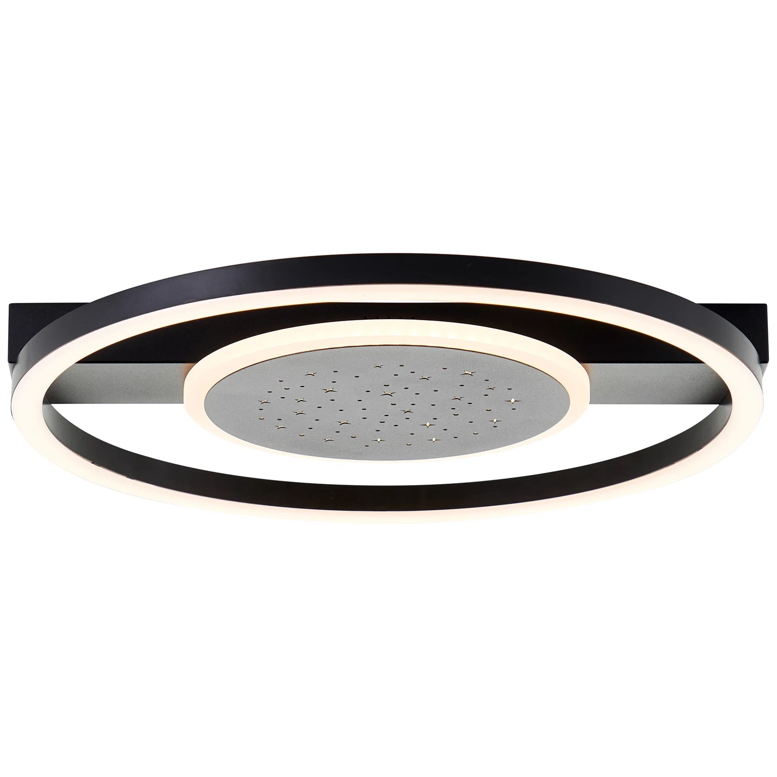 Lubinis LED šviestuvas BRILLIANT RENO, 26W,2400 lm,3000K, juodos sp., 6,5 x 39,5 x 39,5 cm - 3