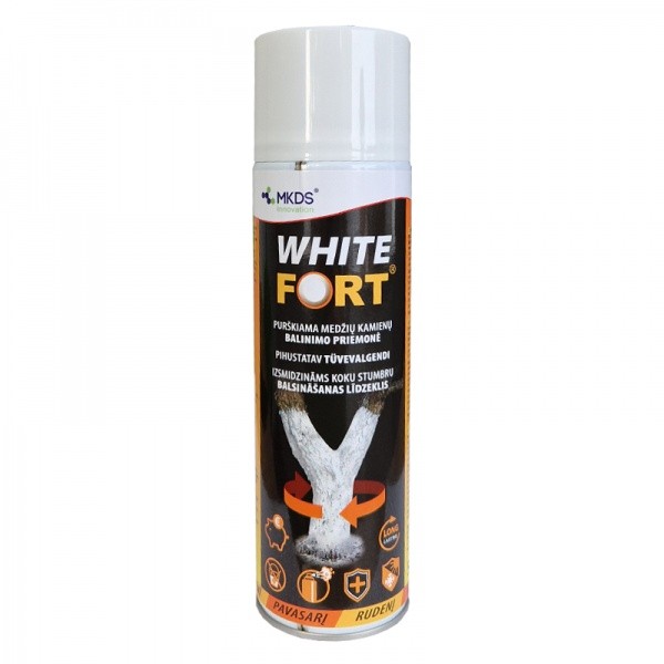 Purškiama medelių balinimo priemonė WHITE FORT, 500 ml-0