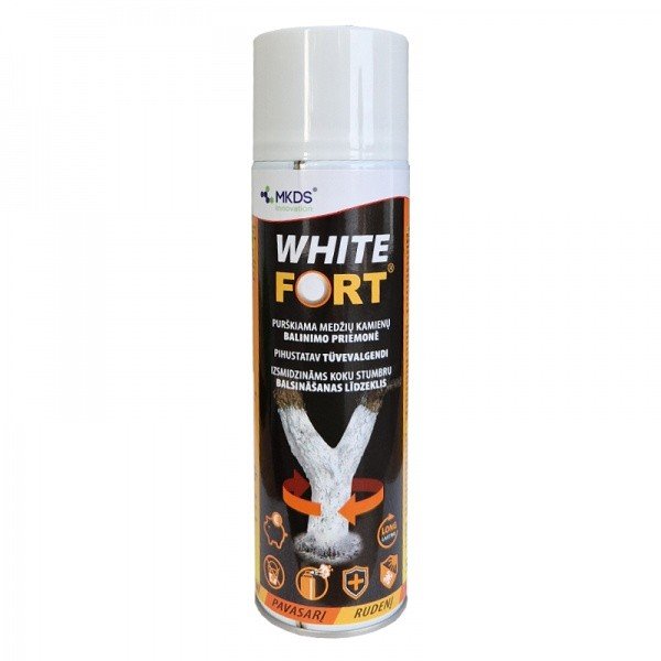 Purškiama medelių balinimo priemonė WHITE FORT, 500 ml