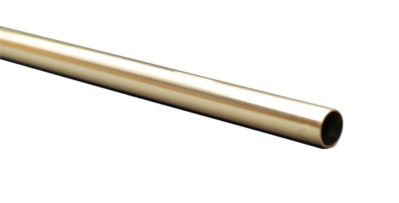 Karnizo vamzdis CLASSIC, metalinis, blizgios aukso sp., 3,0 m, Ø16 mm