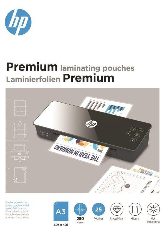 Laminavimo vokelis HP Premium A3 250 mic 25vnt