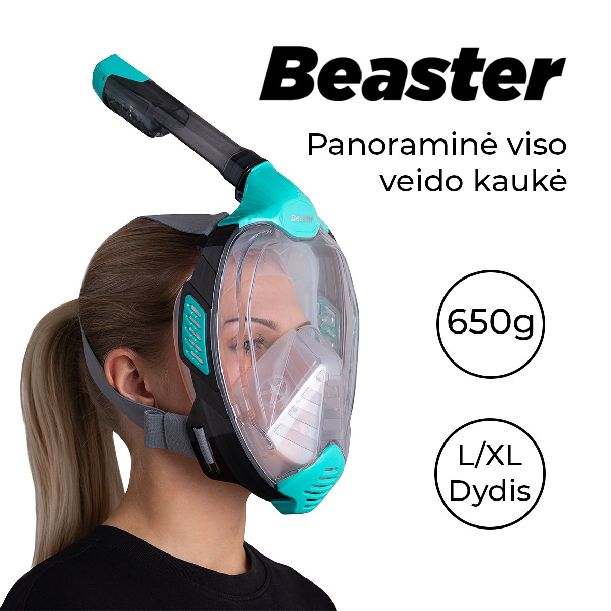 Nardymo kaukė Beaster BS1521SF, L/XL - 8