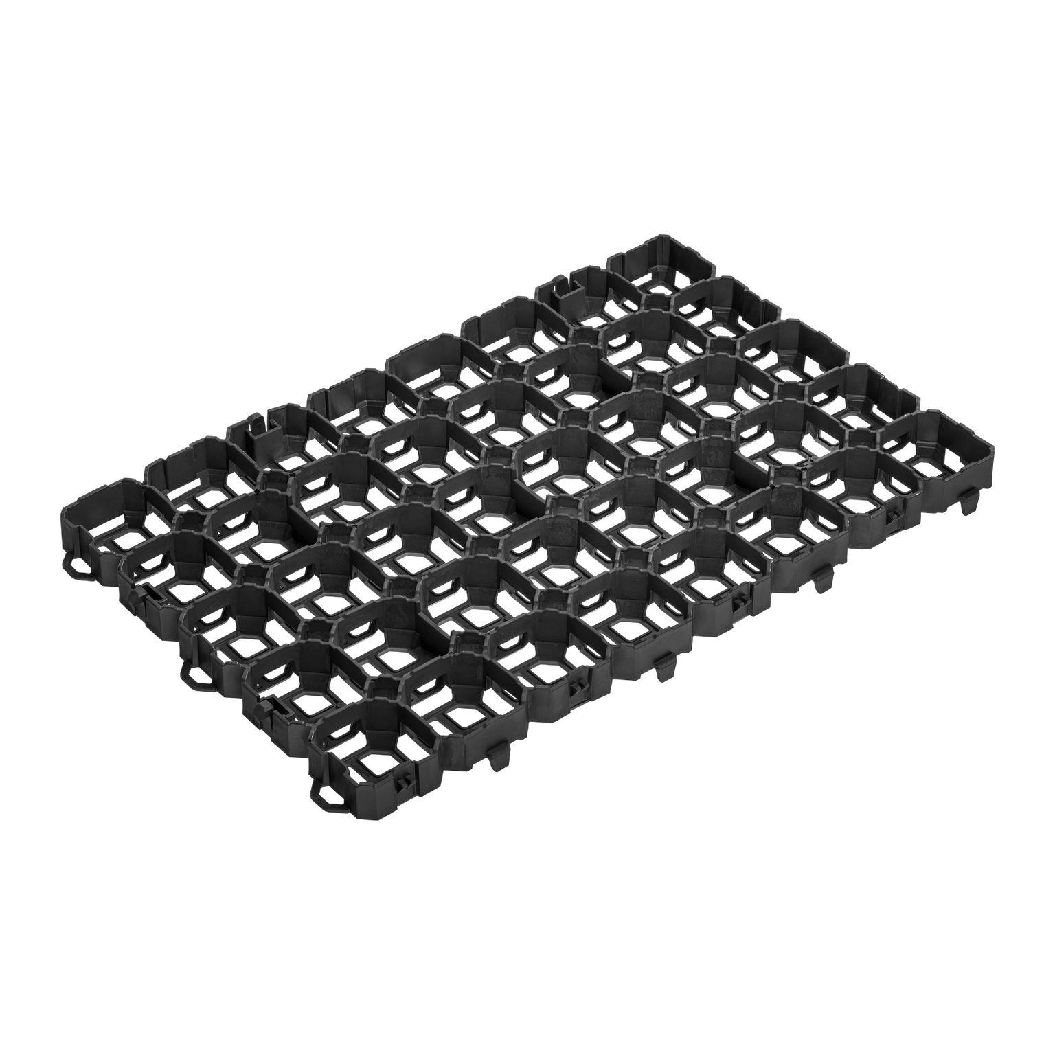 Žolės-vejos korys SG6, 57.5 x 38 x 4 cm, juodos spalvos-0
