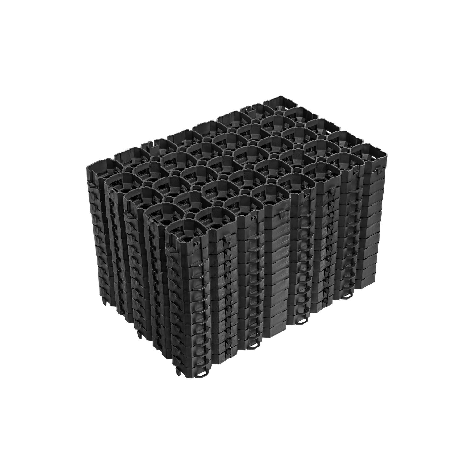 Žolės-vejos korys SG6, 57.5 x 38 x 4 cm, juodos spalvos-1