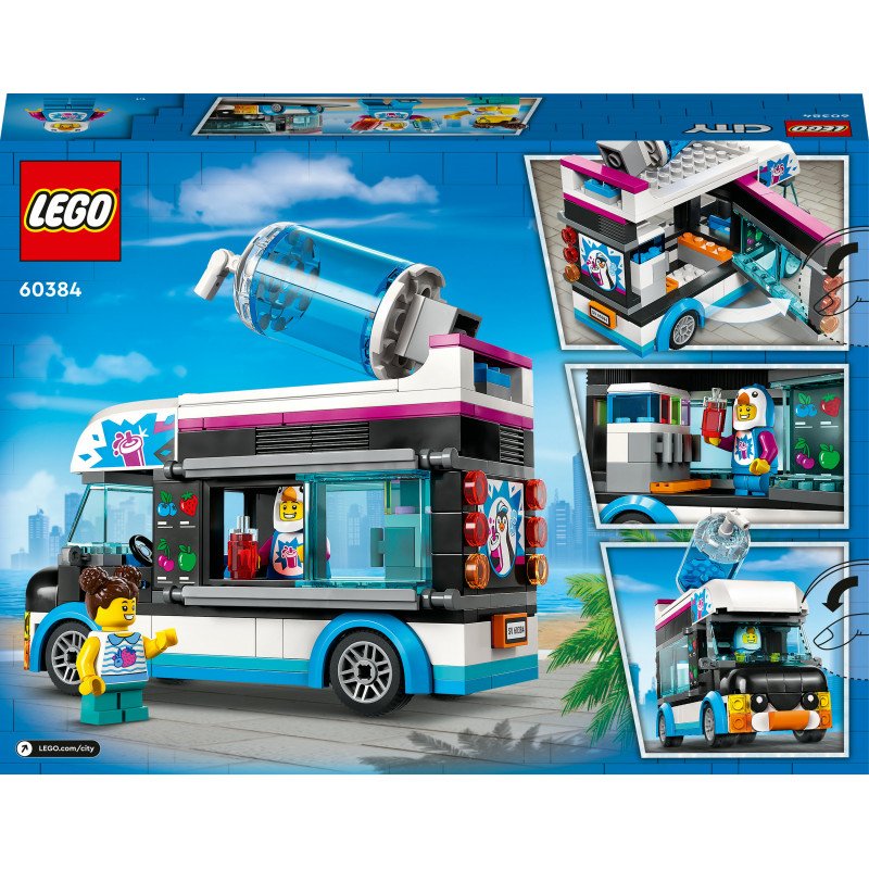 Konstruktorius LEGO City Penguin Slushy Van 60384 - 7