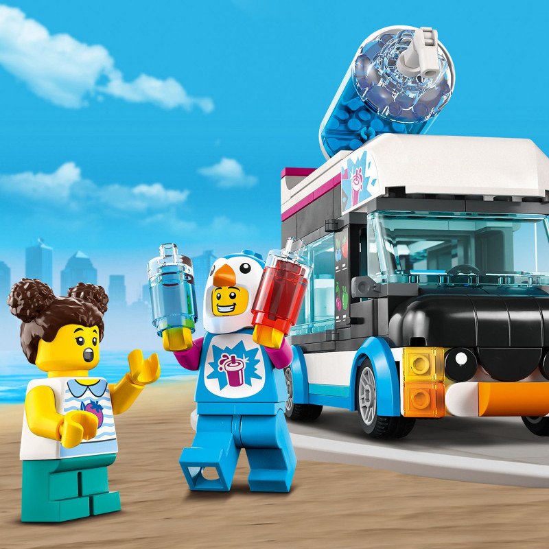 Konstruktorius LEGO City Penguin Slushy Van 60384 - 3