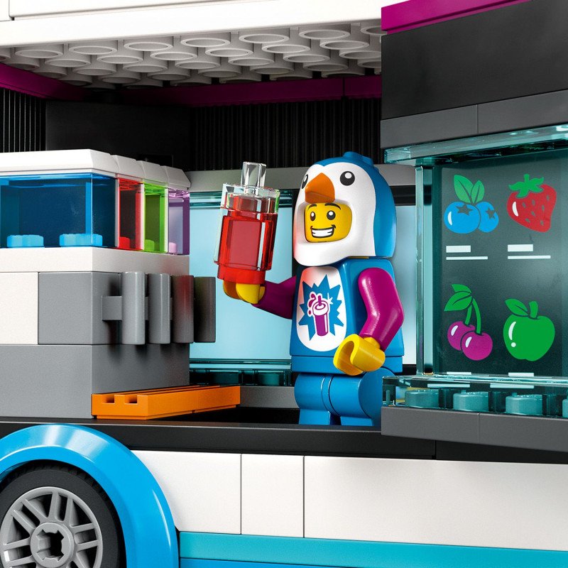 Konstruktorius LEGO City Penguin Slushy Van 60384 - 5