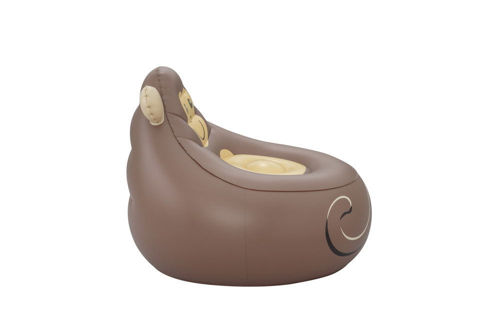 Pripučiamas fotelis Bestway Monkey, 72 x 72 x 64 cm - 6