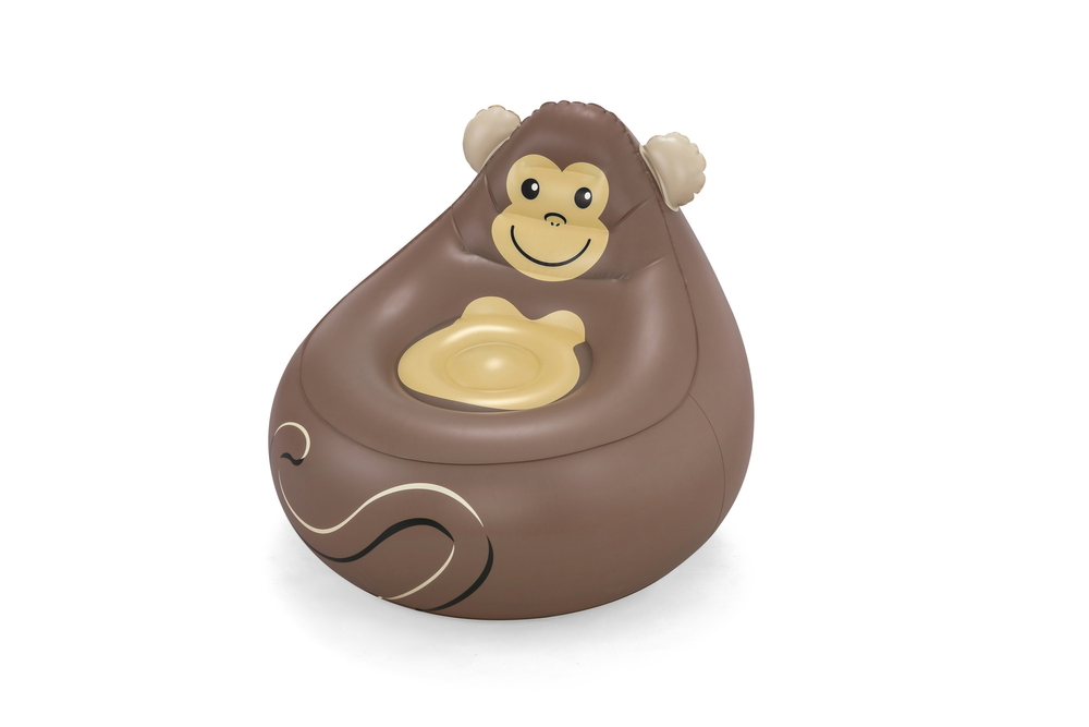 Pripučiamas fotelis Bestway Monkey, 72 x 72 x 64 cm - 5