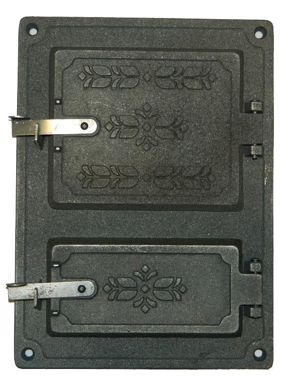 Vidutinės krosnies durelės, 370 x 270 mm-0