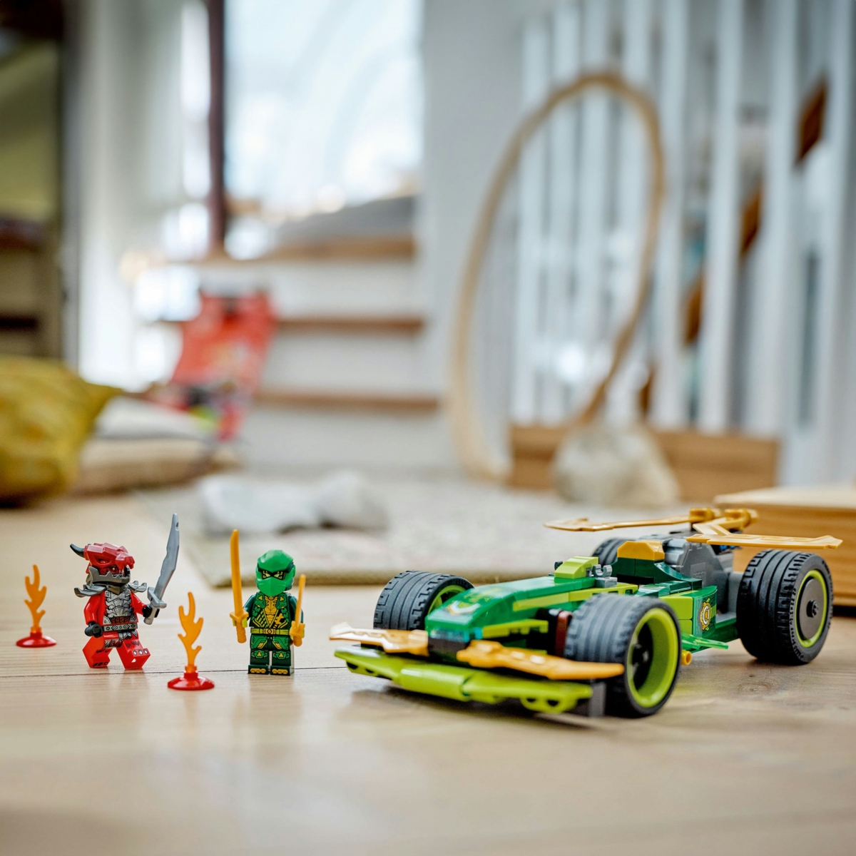 Konstruktorius LEGO Ninjago Lloyd's Pull-Back Race Car - 3