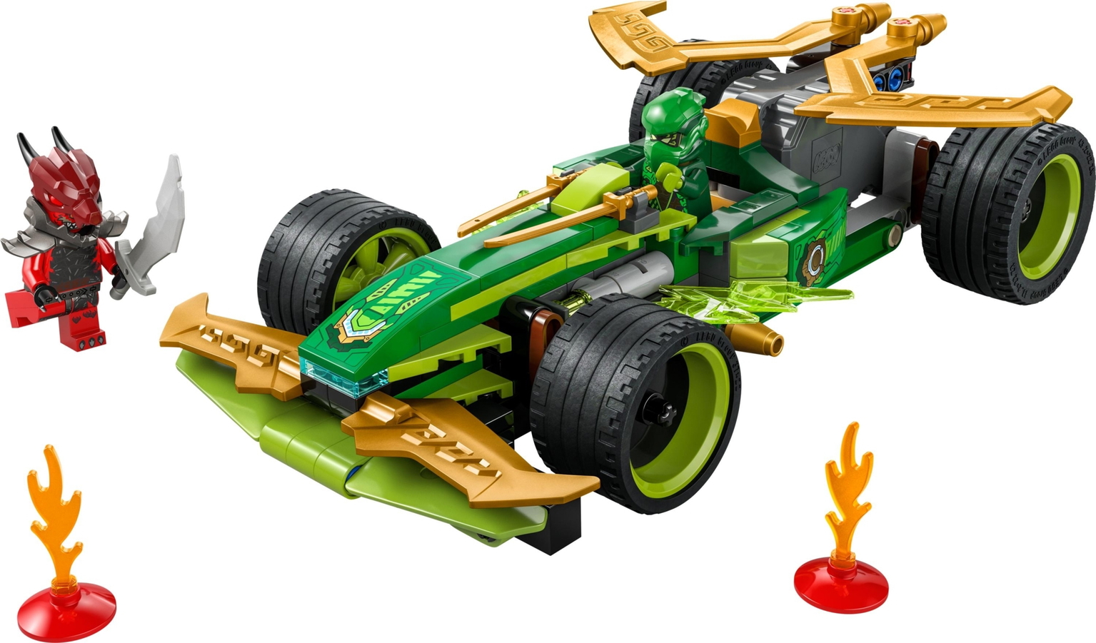 Konstruktorius LEGO Ninjago Lloyd's Pull-Back Race Car - 7