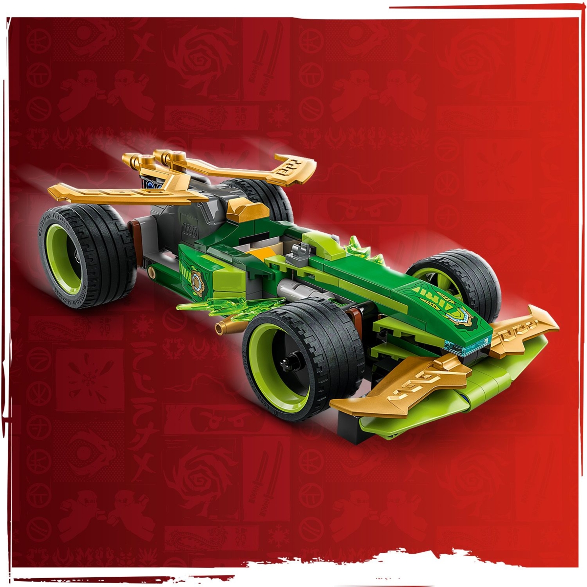 Konstruktorius LEGO Ninjago Lloyd's Pull-Back Race Car - 5