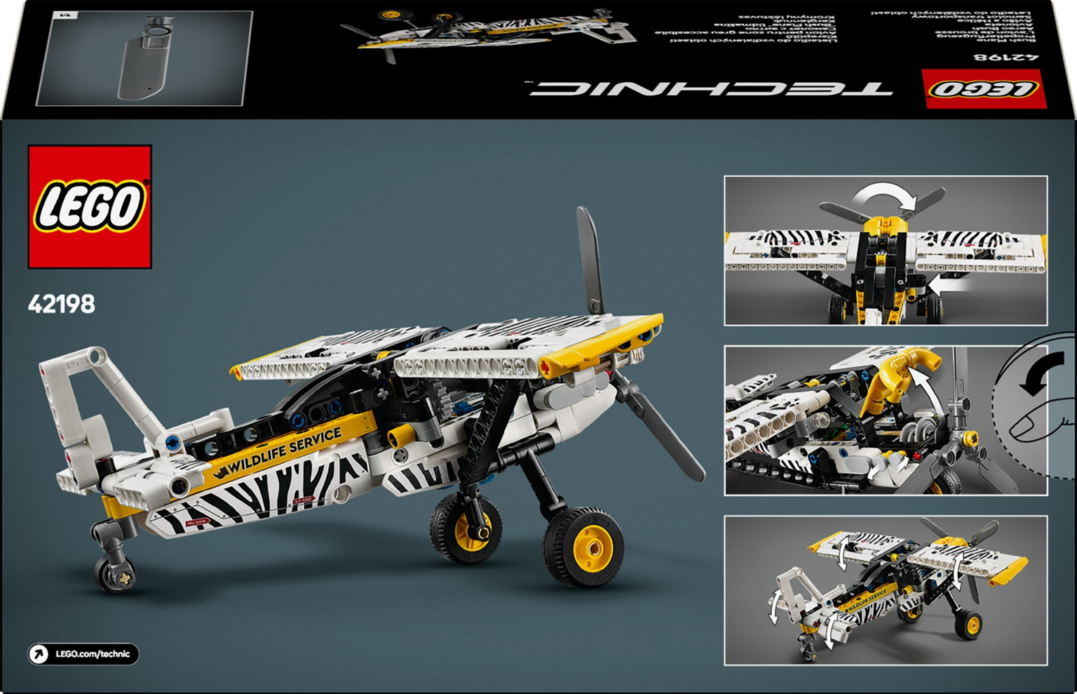 Konstruktorius LEGO Technic Bush Plane - 7