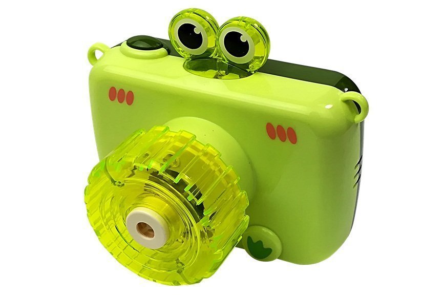 Muilo burbulų mašina Fotoaparatas, žalias - 6