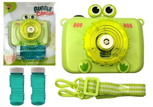 Muilo burbulų mašina Fotoaparatas, žalias - 3