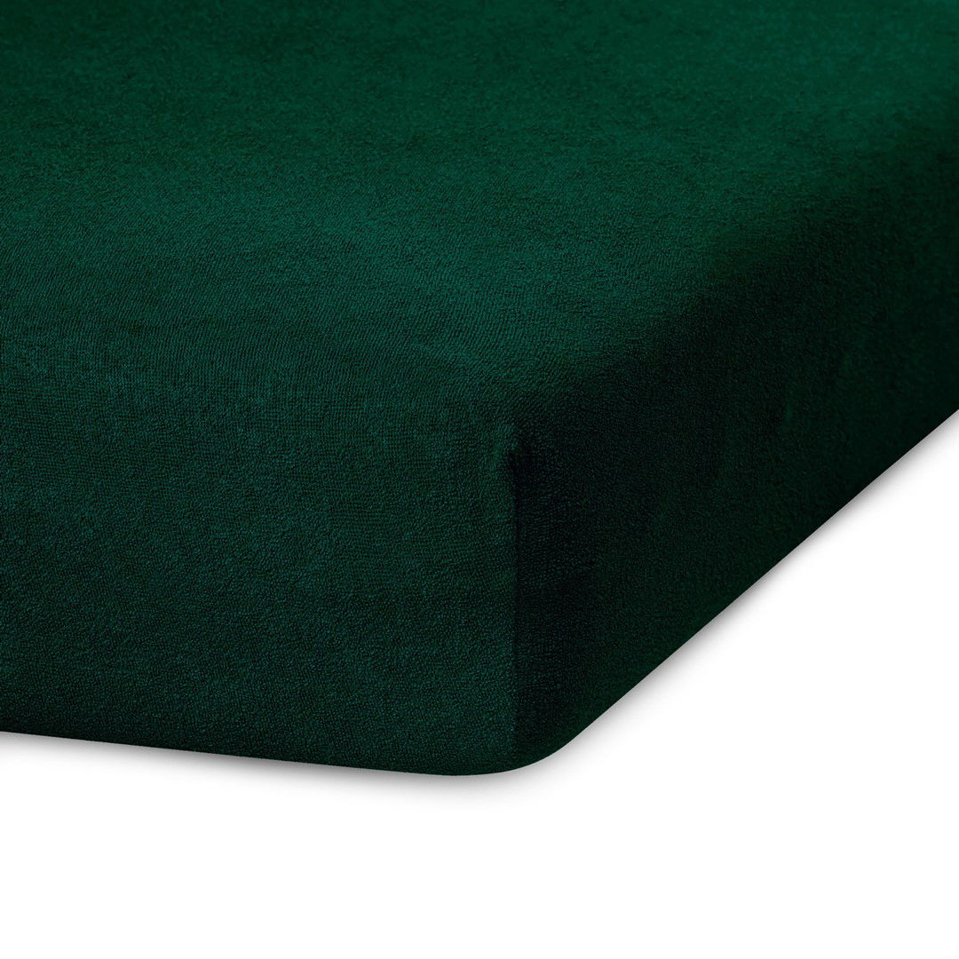 Frotinė paklodė su guma Ameliahome RUBY Green,  220x240 cm-1