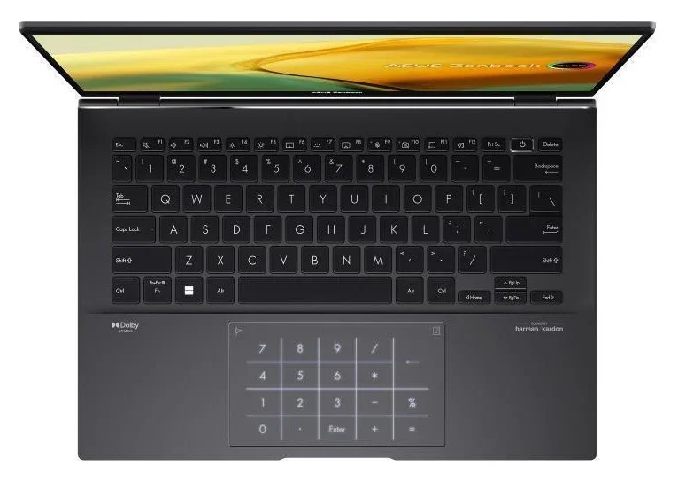 Nešiojamas kompiuteris Asus ZenBook 14 OLED UM3402YA-KM454W 90NB0W95-M00SE0, 7730U, 16 GB, 1 TB, 14 " - 3