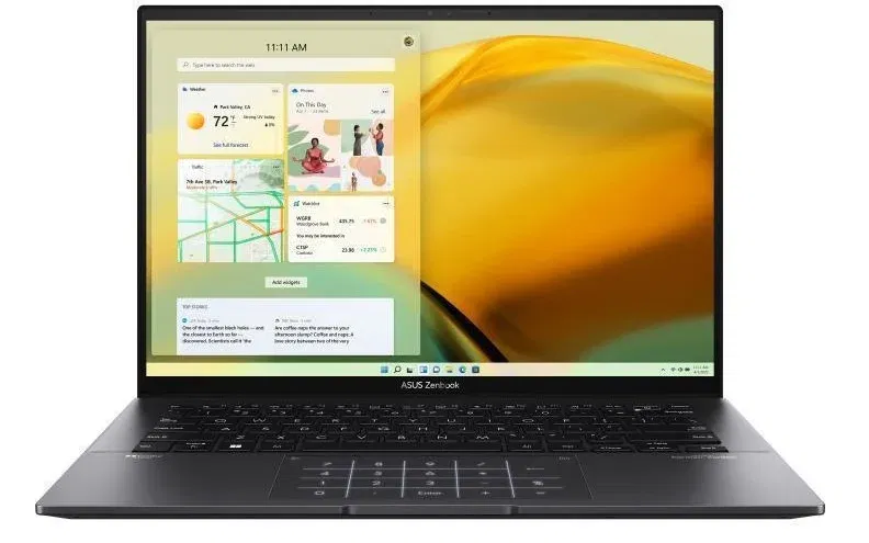 Nešiojamas kompiuteris Asus ZenBook 14 OLED UM3402YA-KM454W 90NB0W95-M00SE0, 7730U, 16 GB, 1 TB, 14 "-1