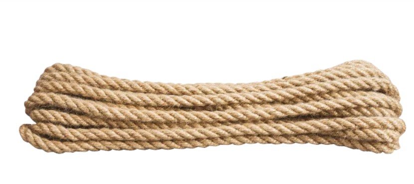 Džiuto virvė, 10 mm, 150 m