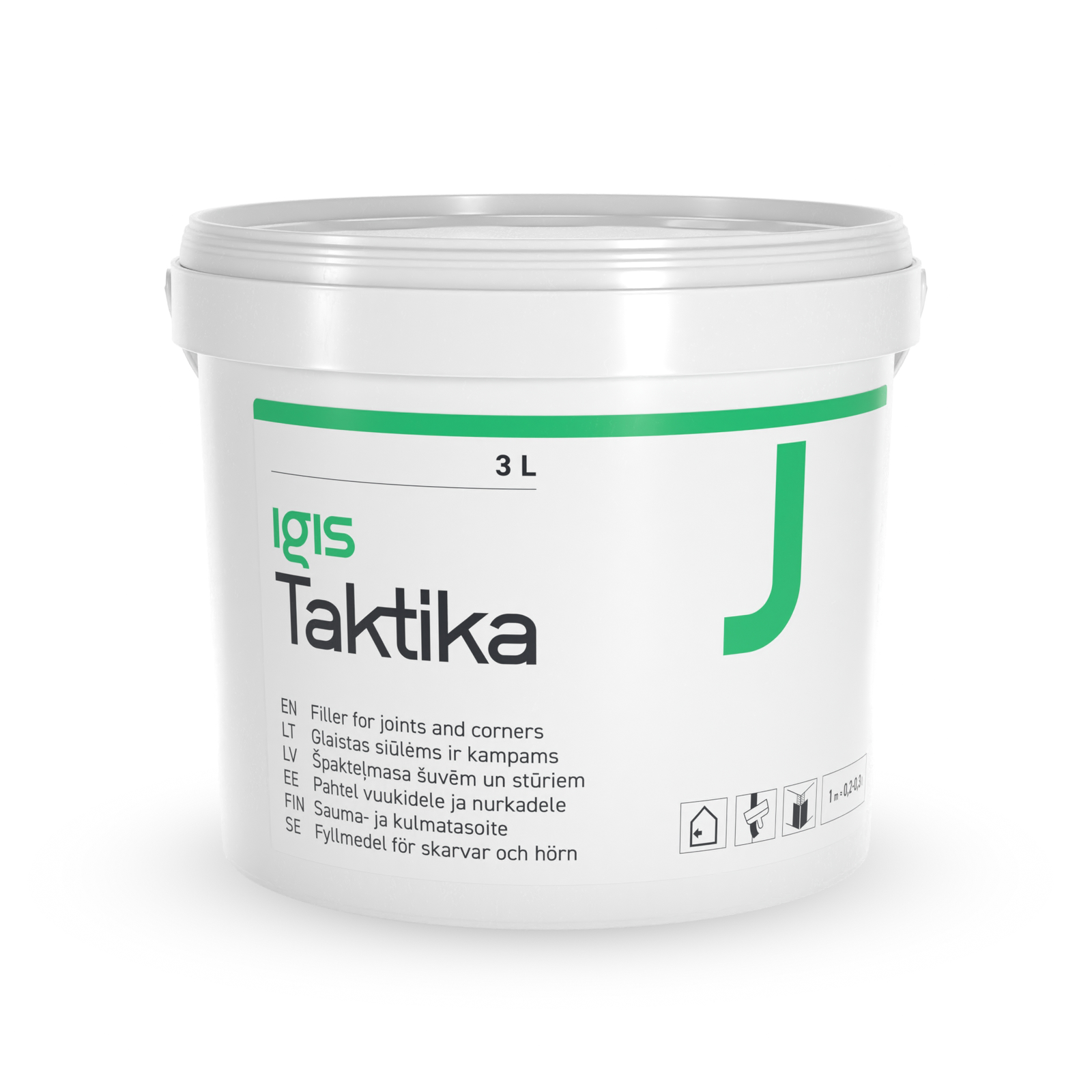 GlaistassiūlėmsirkampamsTAKTIKAJ,3l