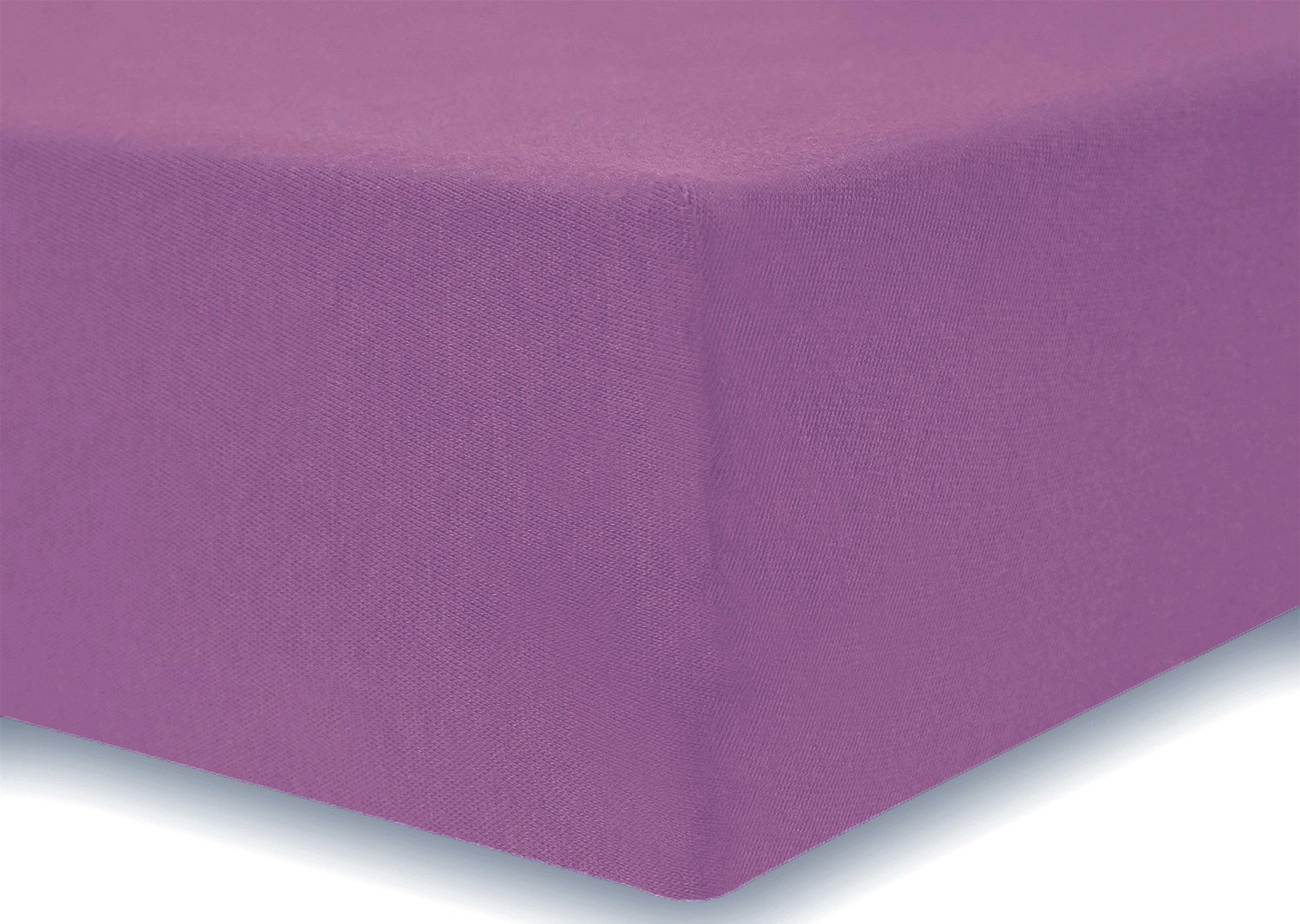 Jersey paklodė su guma Decoking AMBER Violet, 200x220 cm - 3
