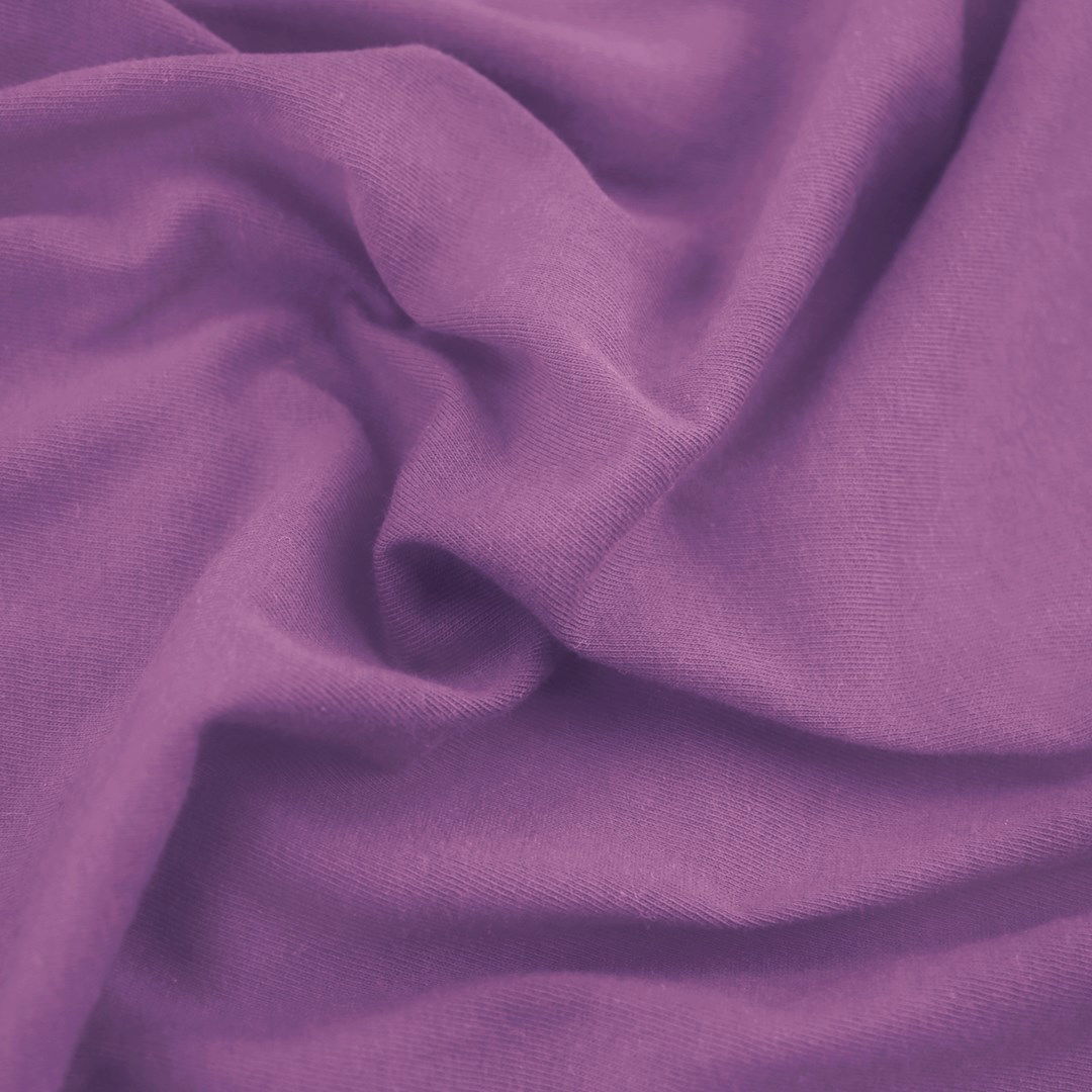 Jersey paklodė su guma Decoking AMBER Violet, 200x220 cm - 7