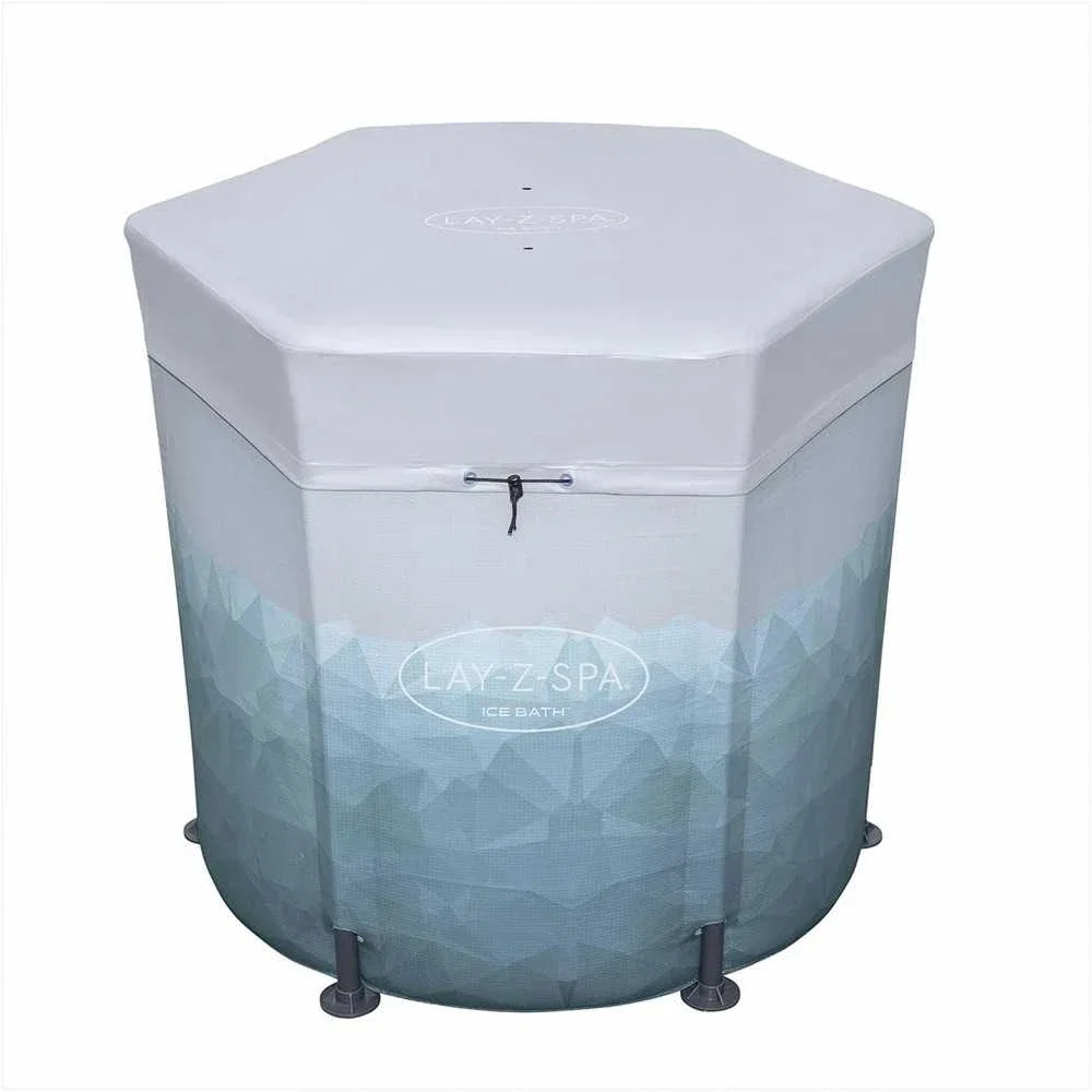 Ledo vonia BESTWAY Layzspa, 6002K, 253 l, mėlynos/pilkos sp. - 3