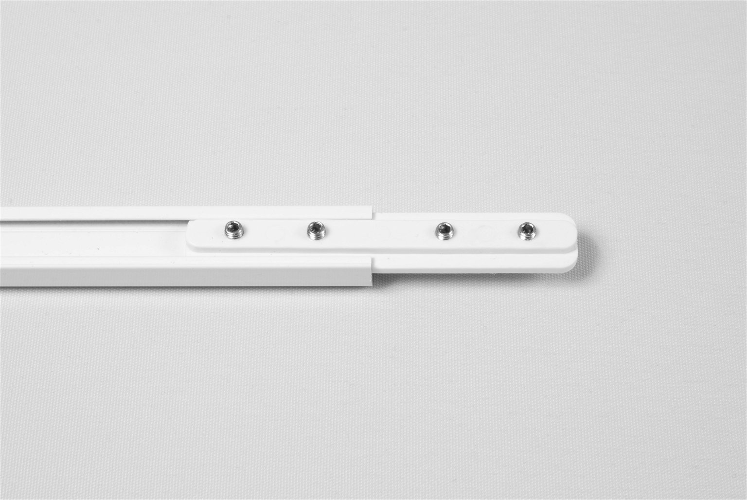 Aliuminio profilis D, sujungimas, baltos sp. - 2