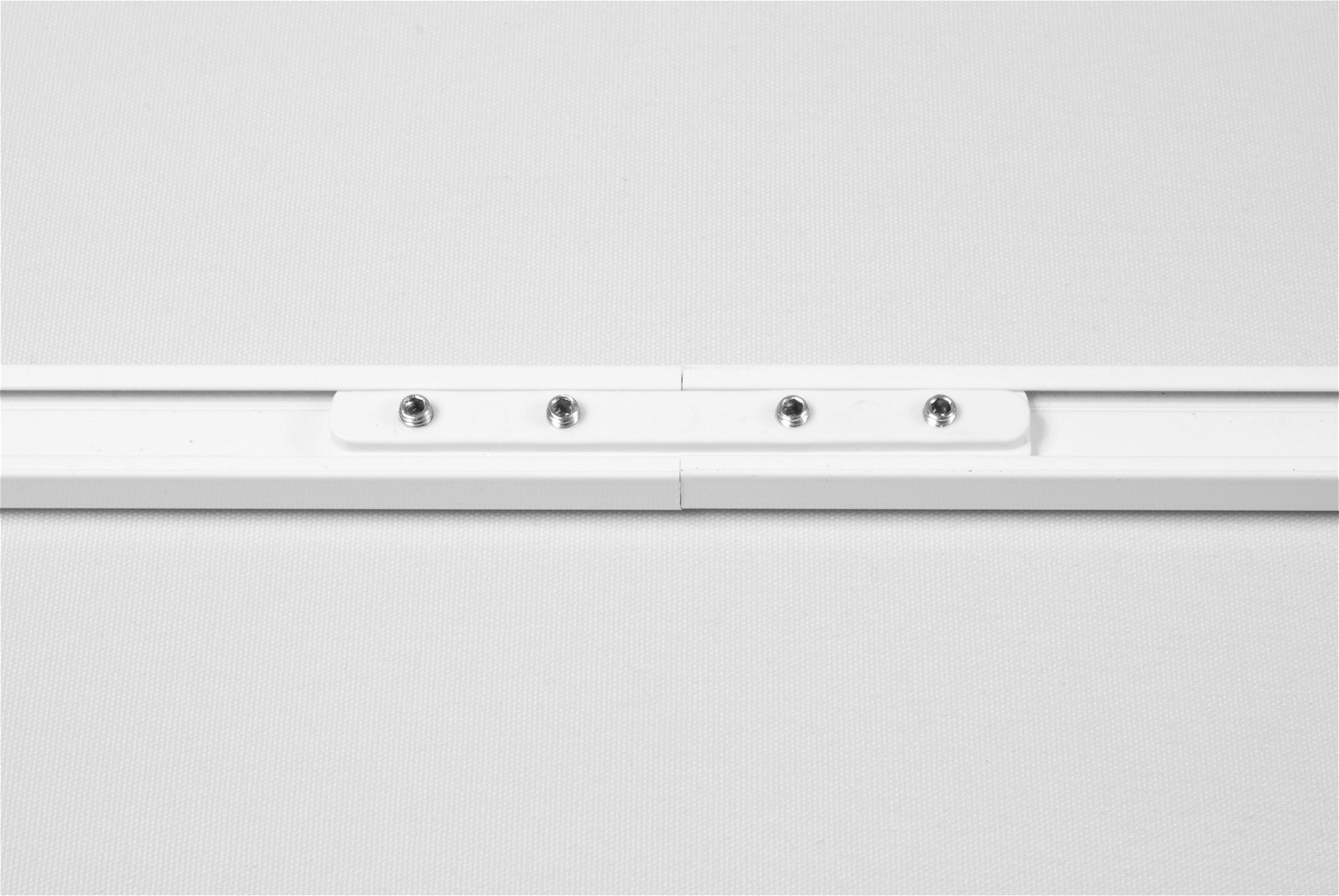 Aliuminio profilis D, sujungimas, baltos sp. - 3