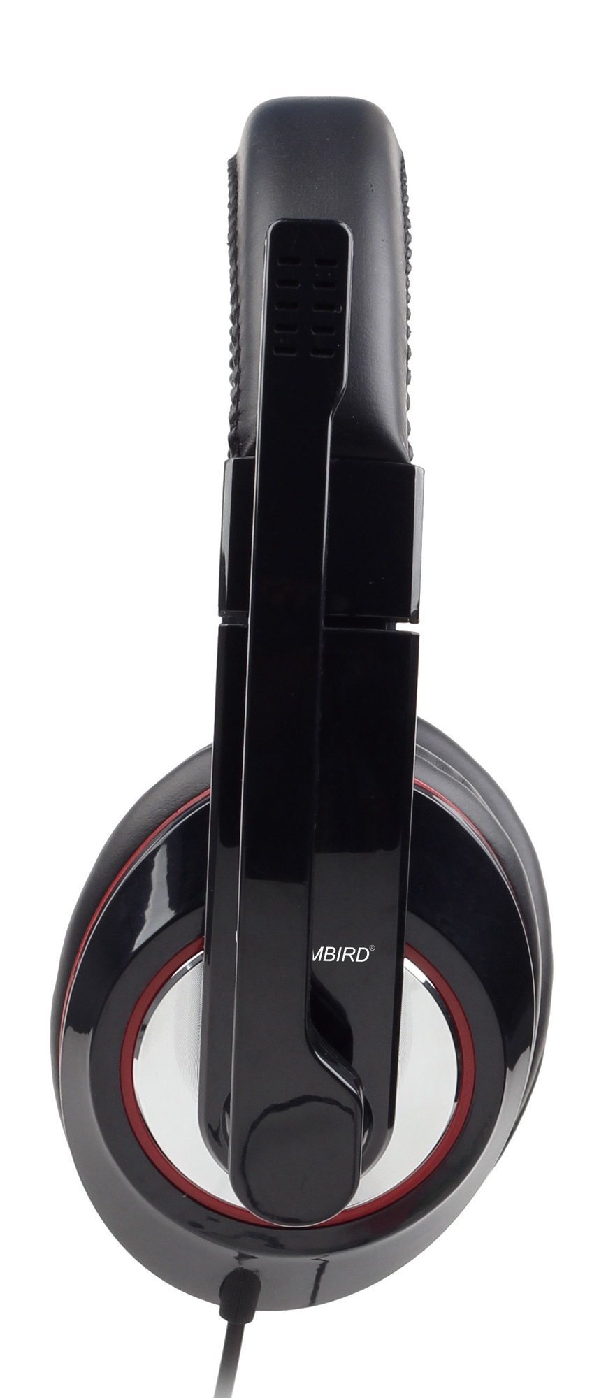 Laidinės ausinės Gembird MHS-U-001, juoda/raudona-1