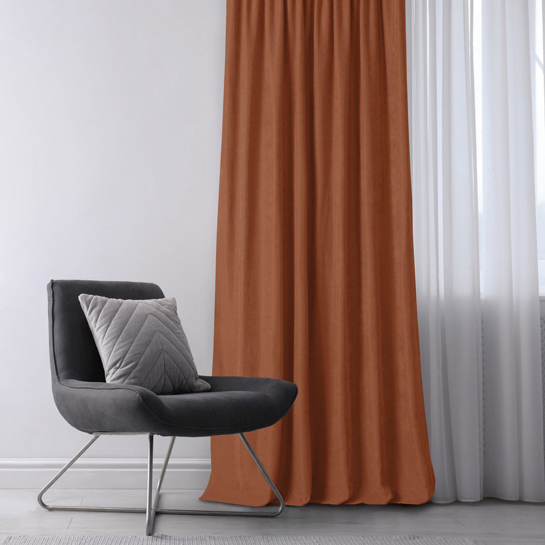 Naktinė užuolaida MILANA GINGER PLEAT, 220x270 cm - 4